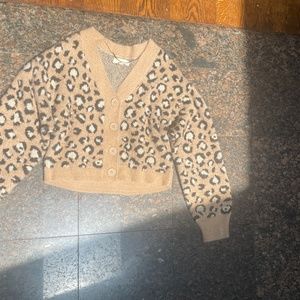 L.A Hearts cheetah print cardigan